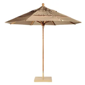 Wooden Market Umbrella — view 2
