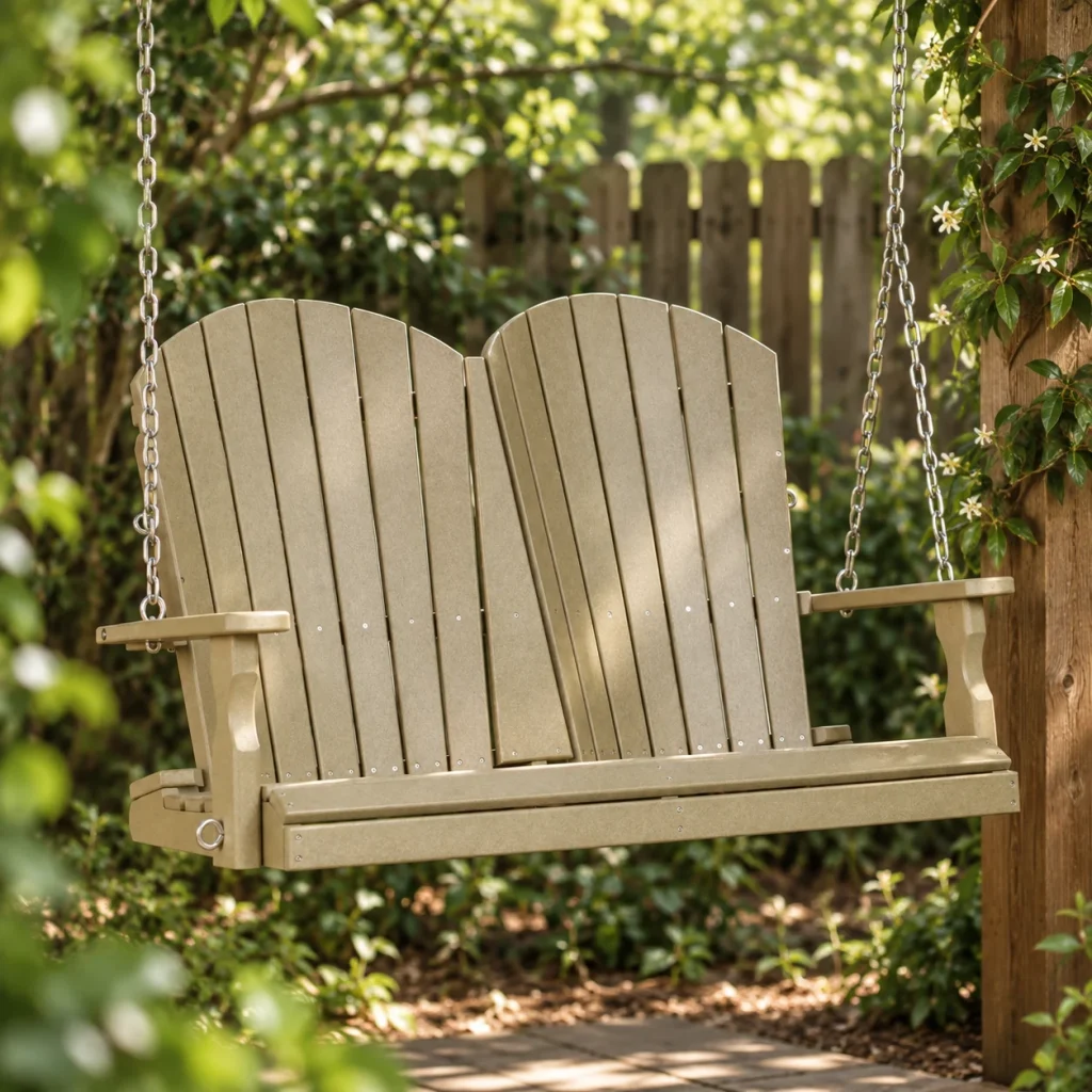 Fanback Porch Swing